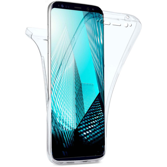 moex Double Case Samsung Galaxy S8 Silikon 360 Grad Schutz – Weiteres Produktbild 1