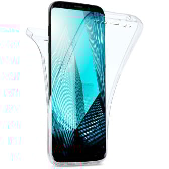 moex Double Case Samsung Galaxy S9 Plus Silikon 360 Grad Schutz – Crystal moex Double Case Samsung Galaxy S9 Plus Silikon 360 Grad Schutz – Crystal