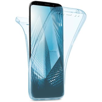 moex moex Double Case Samsung Galaxy S9 Silikon 360 Grad Schutz – Aqua