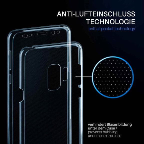 moex Double Case Samsung Galaxy S9 Silikon 360 Grad Schutz – Weiteres Produktbild 3 moex Double Case Samsung Galaxy S9 Silikon 360 Grad Schutz – Weiteres Produktbild 3
