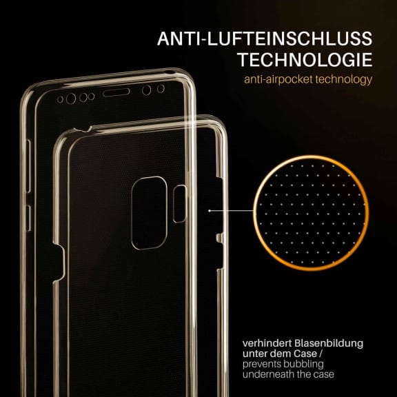 moex Double Case Samsung Galaxy S9 Silikon 360 Grad Schutz – Weiteres Produktbild 3 moex Double Case Samsung Galaxy S9 Silikon 360 Grad Schutz – Weiteres Produktbild 3