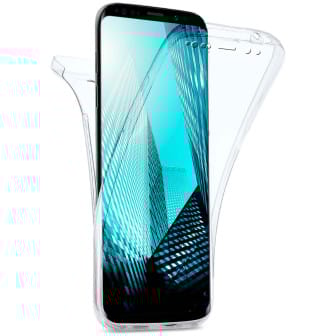 moex Double Case Samsung Galaxy S9 Silikon 360 Grad Schutz – Crystal moex Double Case Samsung Galaxy S9 Silikon 360 Grad Schutz – Crystal