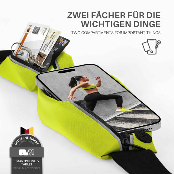 moex Easy Bag iPhone 15 Laufgürtel zum Joggen – Weiteres Produktbild 2 moex Easy Bag iPhone 15 Laufgürtel zum Joggen – Weiteres Produktbild 2