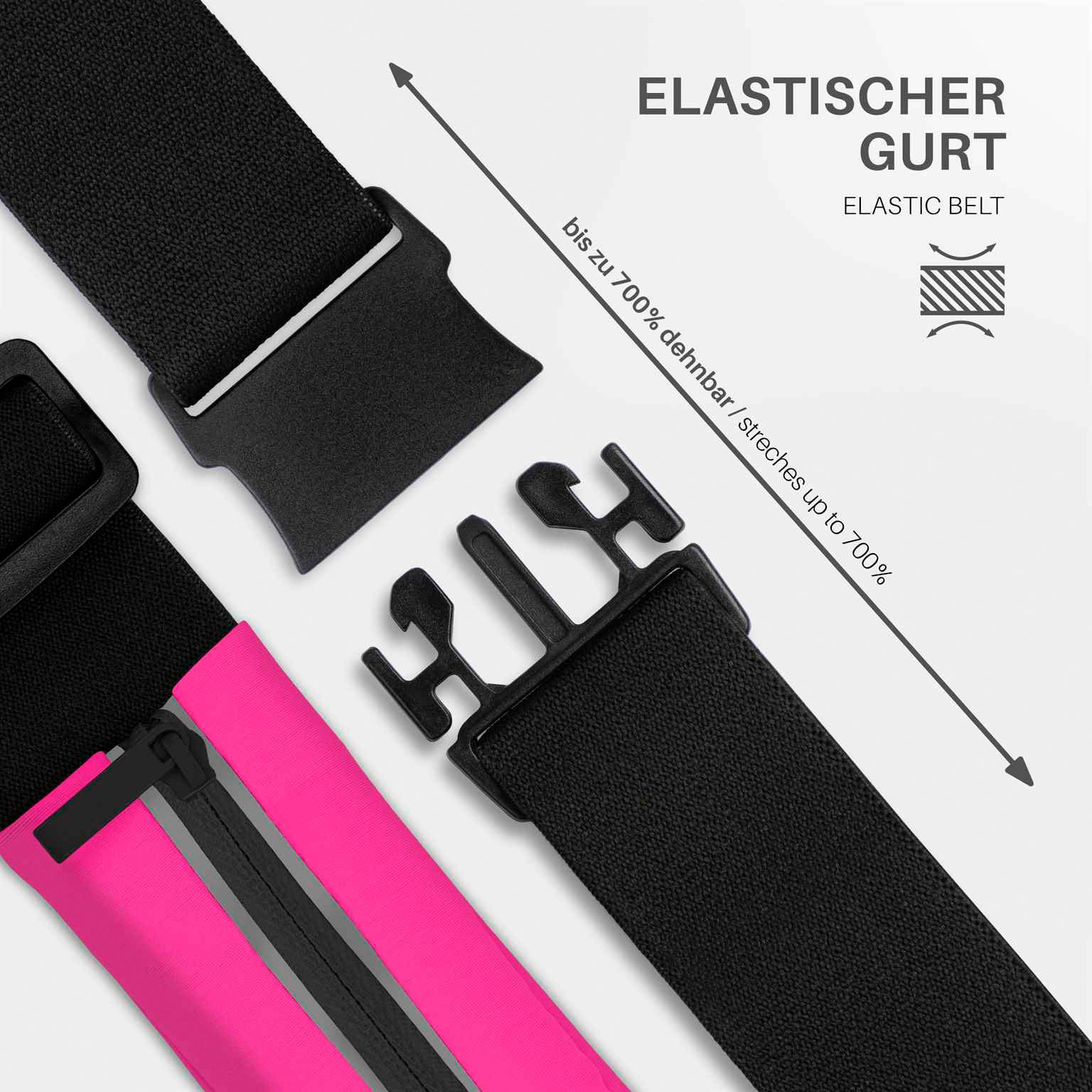 moex Easy Bag Asus ROG Phone 6 Pro Laufgürtel zum Joggen – Weiteres Produktbild 4