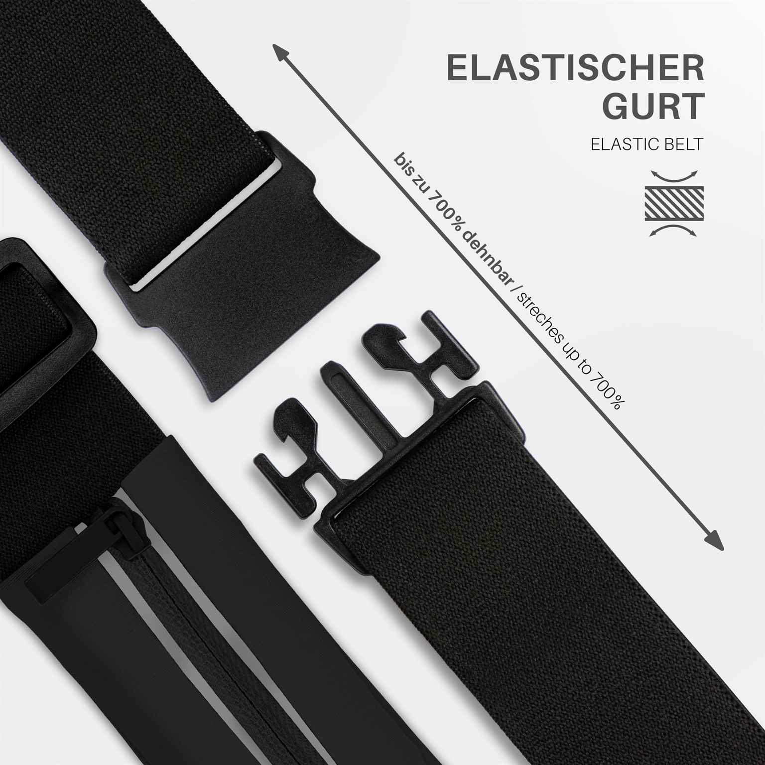moex Easy Bag Doogee Blade 10 Max Laufgürtel zum Joggen – Weiteres Produktbild 4