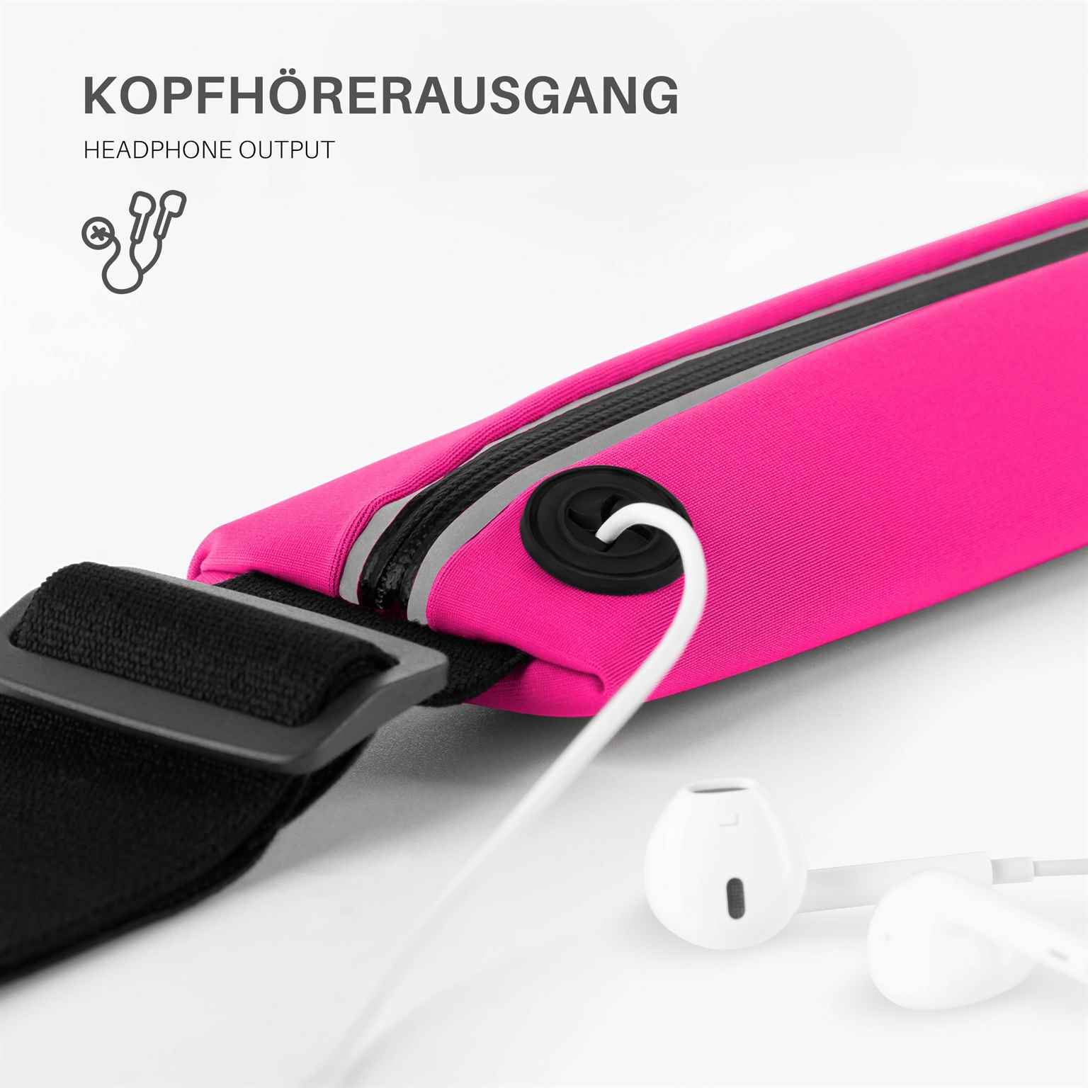 moex Easy Bag Huawei Pura 70 Pro Laufgürtel zum Joggen – Weiteres Produktbild 3