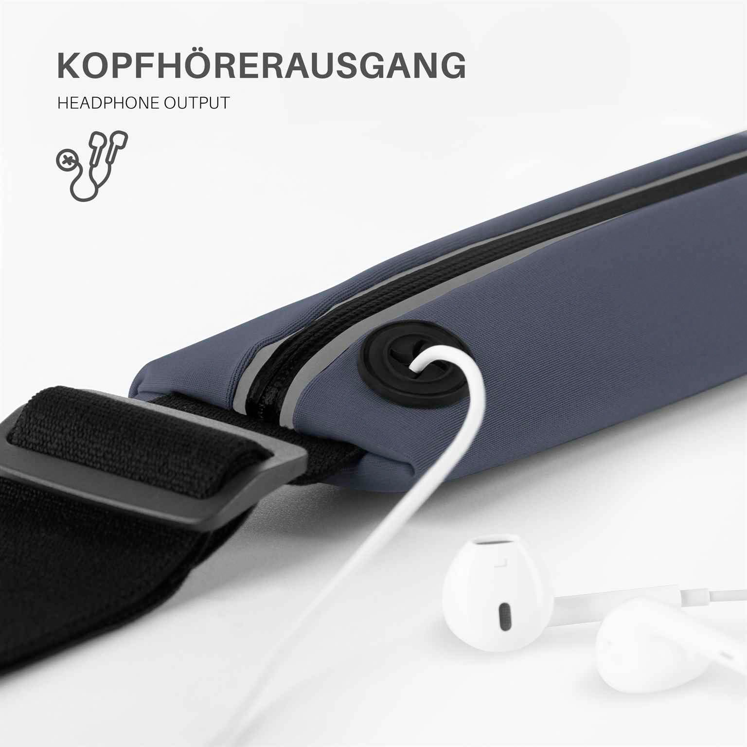 moex Easy Bag Samsung Galaxy A03 Laufgürtel zum Joggen – Weiteres Produktbild 4