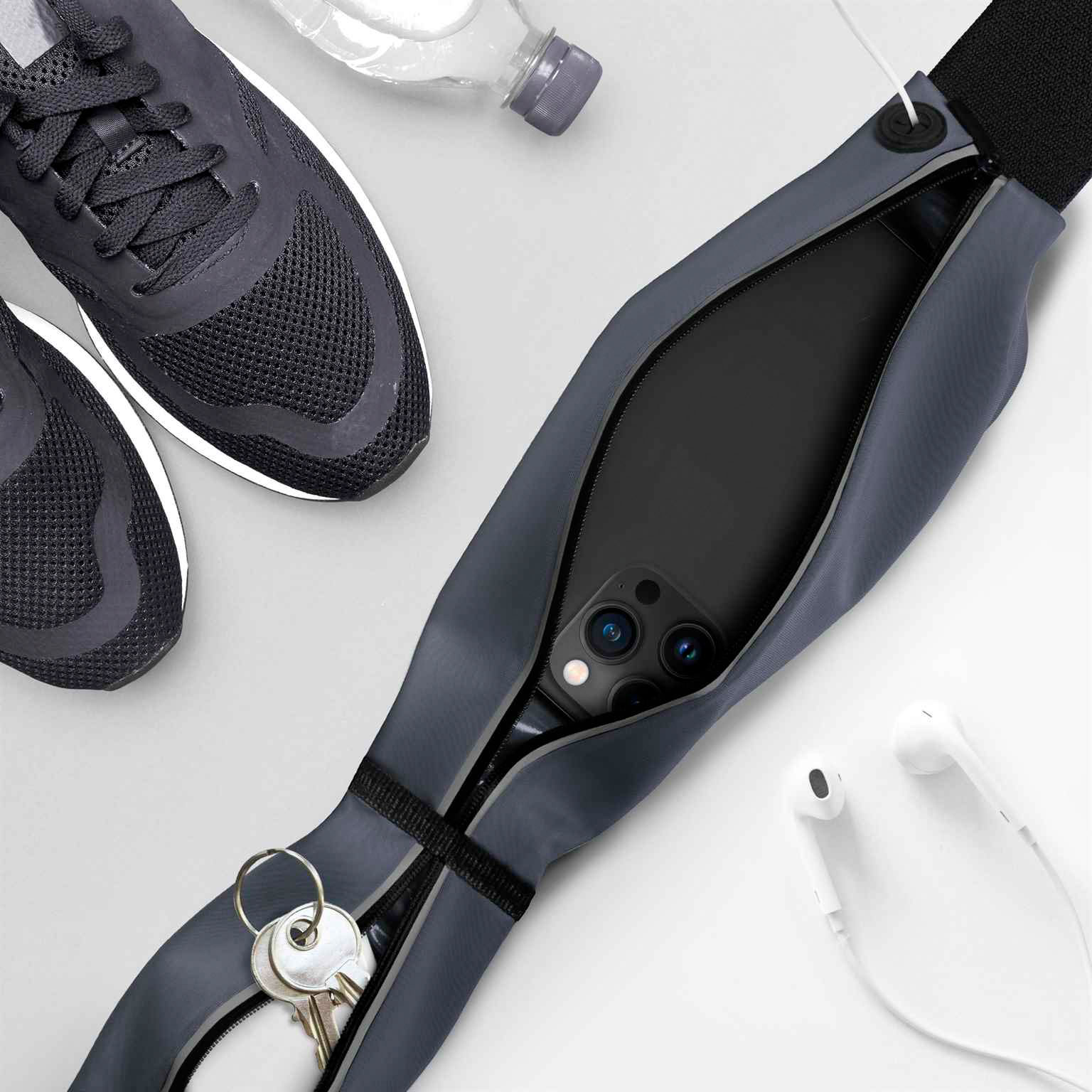 moex Easy Bag Samsung Galaxy A03s Laufgürtel zum Joggen – Weiteres Produktbild 6