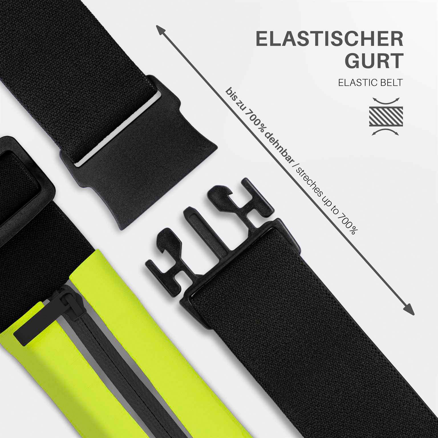 moex Easy Bag Samsung Galaxy Note 20 5G Laufgürtel zum Joggen – Weiteres Produktbild 4