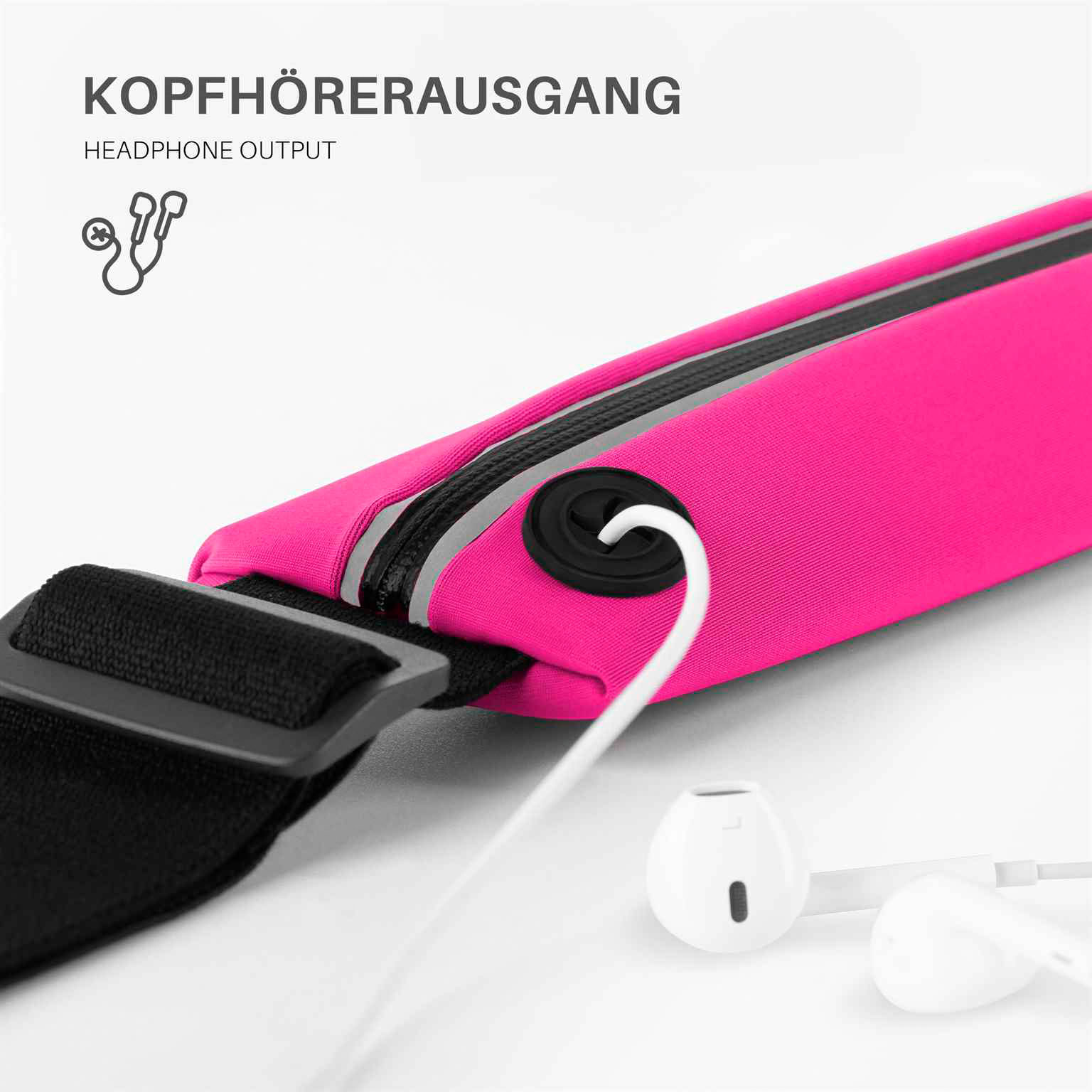 moex Easy Bag Samsung Galaxy S10e Laufgürtel zum Joggen – Weiteres Produktbild 4