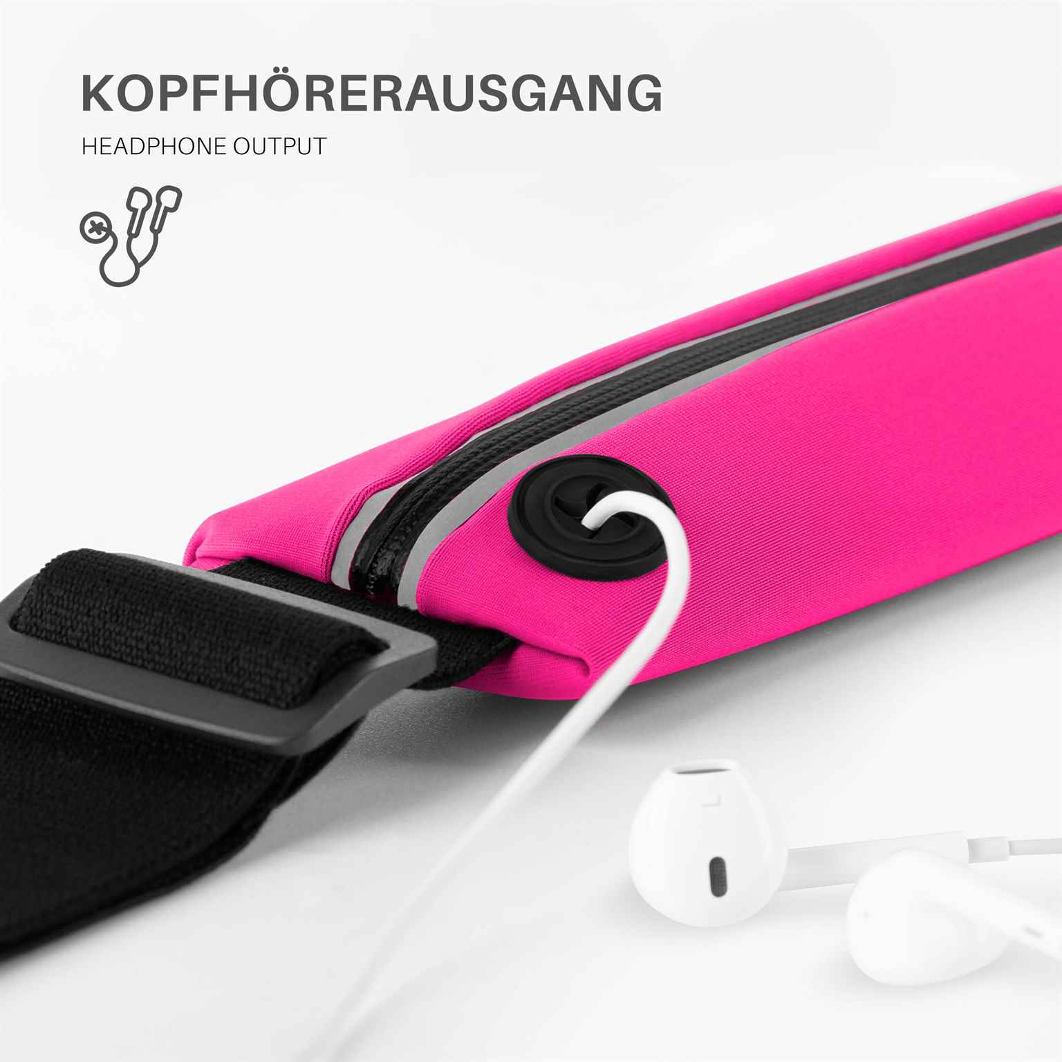 moex Easy Bag Samsung Galaxy S23 FE Laufgürtel zum Joggen – Weiteres Produktbild 4 moex Easy Bag Samsung Galaxy S23 FE Laufgürtel zum Joggen – Weiteres Produktbild 4