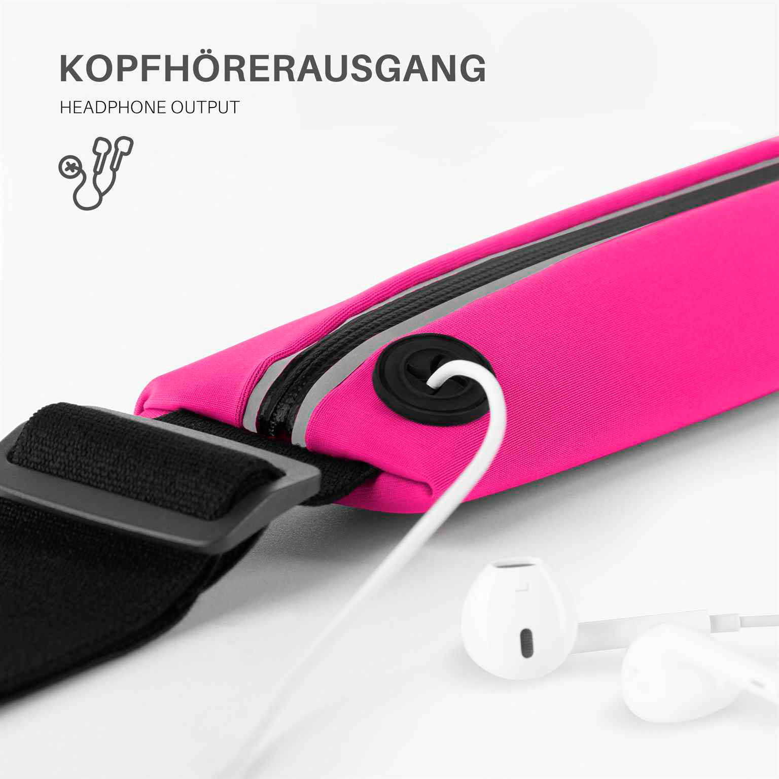 moex Easy Bag ZTE Axon 11 5G Laufgürtel zum Joggen – Weiteres Produktbild 3