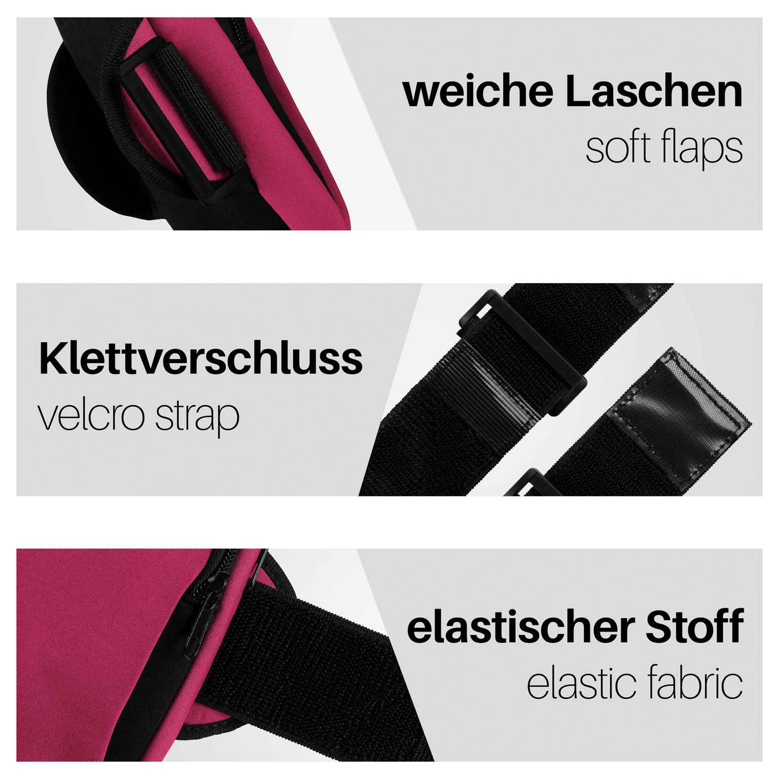 moex Fitness Case Motorola Moto G53 5G Sport Armband Handy – Weiteres Produktbild 5