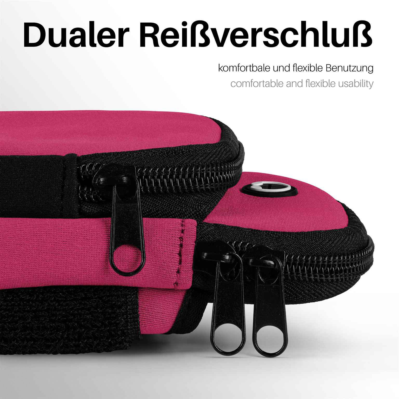 moex Fitness Case Motorola Moto G72 Sport Armband Handy – Weiteres Produktbild 3