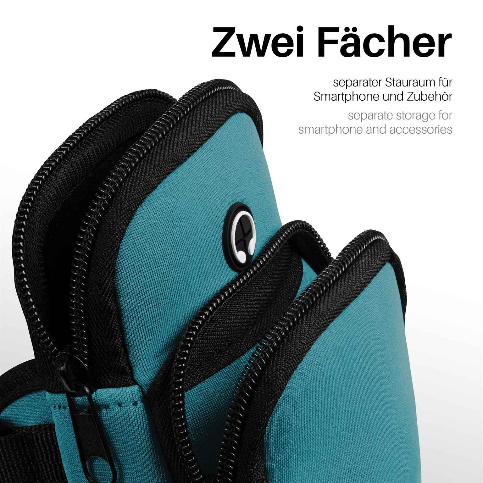 moex Fitness Case Realme GT 6T Sport Armband Handy – Weiteres Produktbild 2