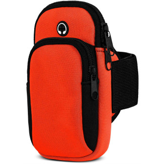 moex moex Fitness Case Samsung Galaxy Z Fold 2 5G Sport Armband Handy – Orange