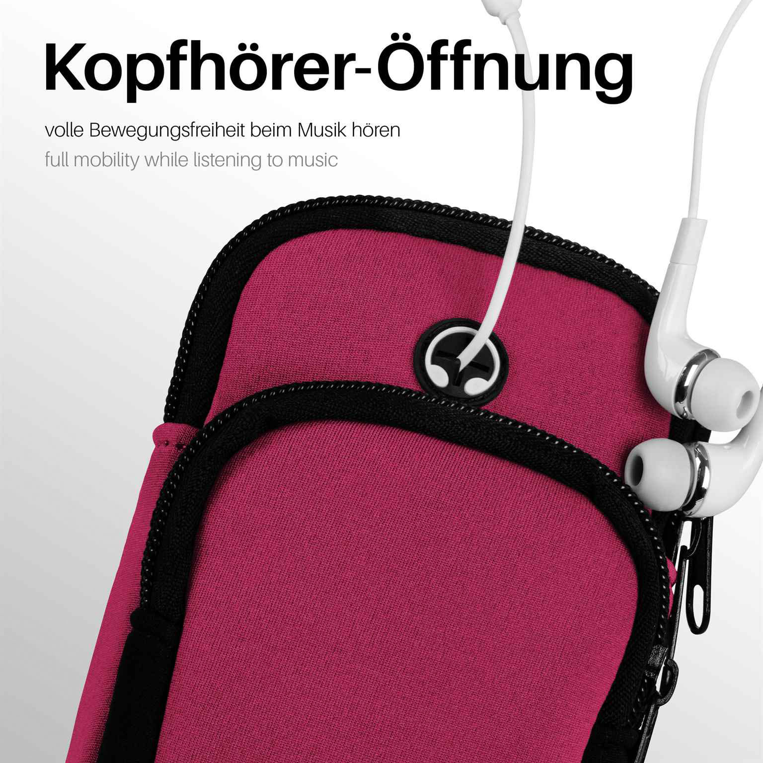 moex Fitness Case Poco X5 5G Sport Armband Handy – Weiteres Produktbild 2