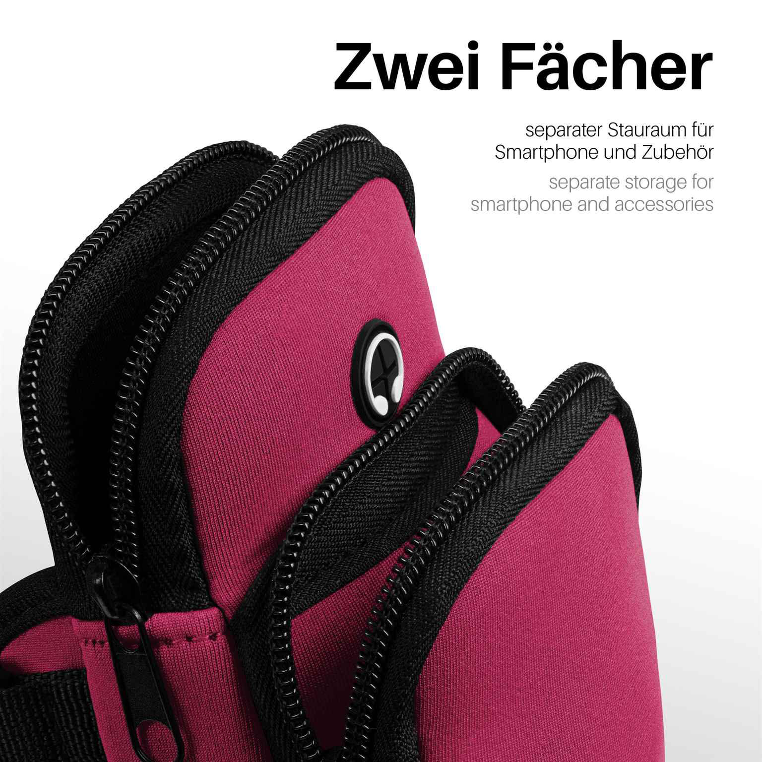 moex Fitness Case Redmi Note 12 Pro+ 5G Sport Armband Handy – Weiteres Produktbild 2