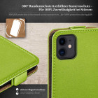 moex Flip Case iPhone 11 Klapphülle Leder Optik – Weiteres Produktbild 3