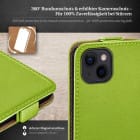 moex Flip Case iPhone 13 mini Klapphülle Leder Optik – Weiteres Produktbild 3
