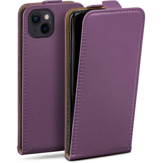 moex Flip Case iPhone 13 Klapphülle Leder Optik – Indigo-Violet moex Flip Case iPhone 13 Klapphülle Leder Optik – Indigo-Violet