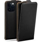 moex Flip Case iPhone 13 Pro Klapphülle Leder Optik – Weiteres Produktbild 1