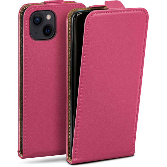 moex Flip Case iPhone 14 Plus Klapphülle Leder Optik – Weiteres Produktbild 1 moex Flip Case iPhone 14 Plus Klapphülle Leder Optik – Weiteres Produktbild 1