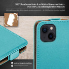 moex Flip Case iPhone 14 Plus Klapphülle Leder Optik – Weiteres Produktbild 3