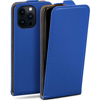 moex Flip Case iPhone 14 Pro Max Klapphülle Leder Optik – Royal-Blue moex Flip Case iPhone 14 Pro Max Klapphülle Leder Optik – Royal-Blue