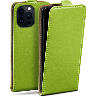moex Flip Case iPhone 14 Pro Max Klapphülle Leder Optik – Lime-Green moex Flip Case iPhone 14 Pro Max Klapphülle Leder Optik – Lime-Green