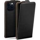 moex Flip Case iPhone 14 Pro Klapphülle Leder Optik – Weiteres Produktbild 1