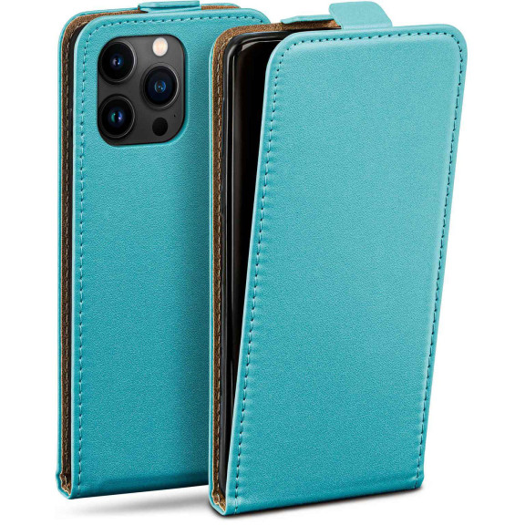 moex Flip Case iPhone 15 Pro Max Klapphülle Leder Optik – Weiteres Produktbild 1 moex Flip Case iPhone 15 Pro Max Klapphülle Leder Optik – Weiteres Produktbild 1