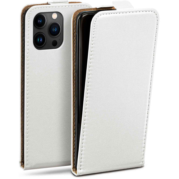 moex Flip Case iPhone 15 Pro Max Klapphülle Leder Optik – Weiteres Produktbild 1 moex Flip Case iPhone 15 Pro Max Klapphülle Leder Optik – Weiteres Produktbild 1