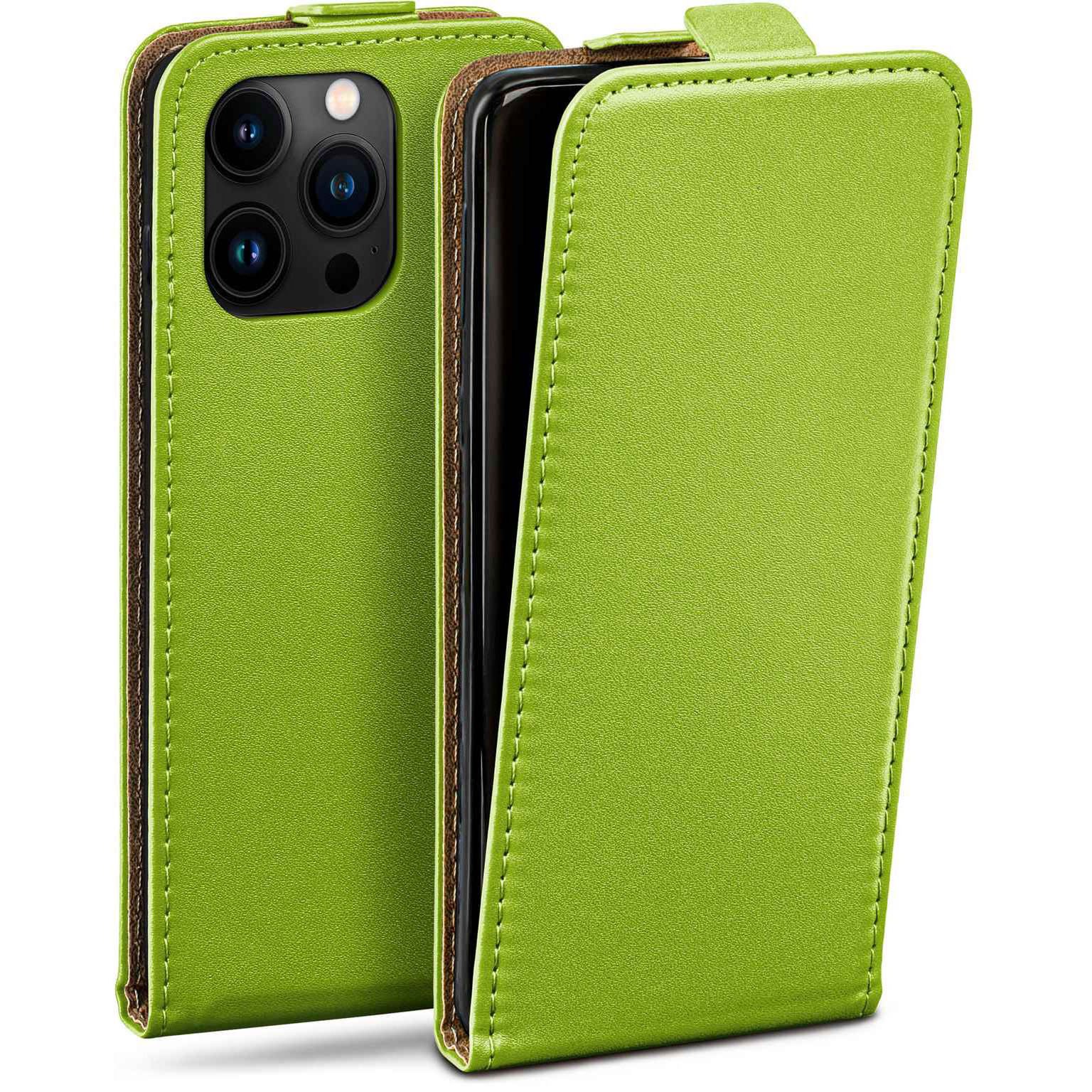 moex Flip Case iPhone 15 Pro Klapphülle Leder Optik – Weiteres Produktbild 1 moex Flip Case iPhone 15 Pro Klapphülle Leder Optik – Weiteres Produktbild 1