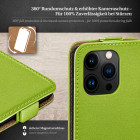 moex Flip Case iPhone 15 Pro Klapphülle Leder Optik – Weiteres Produktbild 3