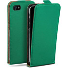 moex Flip Case iPhone 4 Klapphülle Leder Optik – Weiteres Produktbild 1