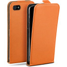 moex Flip Case iPhone 4S Klapphülle Leder Optik – Weiteres Produktbild 1