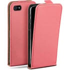 moex Flip Case iPhone 4S Klapphülle Leder Optik – Weiteres Produktbild 1