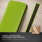 moex Flip Case iPhone 6 Klapphülle Leder Optik – Produktbild 2