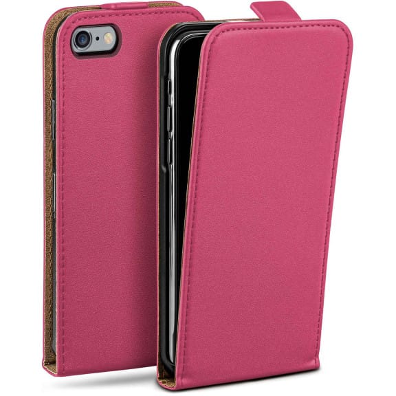 moex Flip Case iPhone 6s Plus Klapphülle Leder Optik – Weiteres Produktbild 1 moex Flip Case iPhone 6s Plus Klapphülle Leder Optik – Weiteres Produktbild 1