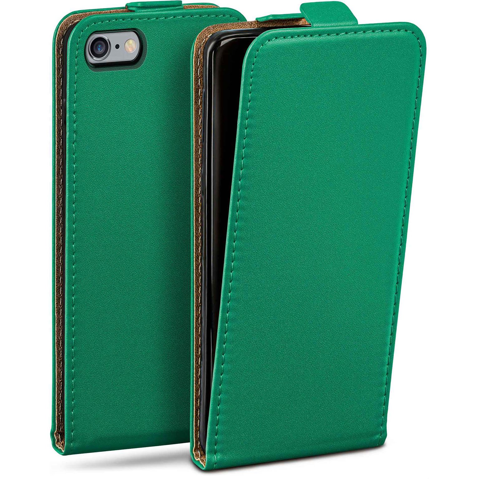 moex Flip Case iPhone 6s Klapphülle Leder Optik – Weiteres Produktbild 1 moex Flip Case iPhone 6s Klapphülle Leder Optik – Weiteres Produktbild 1