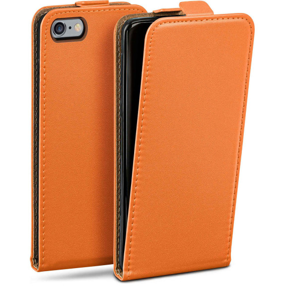 moex Flip Case iPhone 6s Klapphülle Leder Optik – Weiteres Produktbild 1 moex Flip Case iPhone 6s Klapphülle Leder Optik – Weiteres Produktbild 1