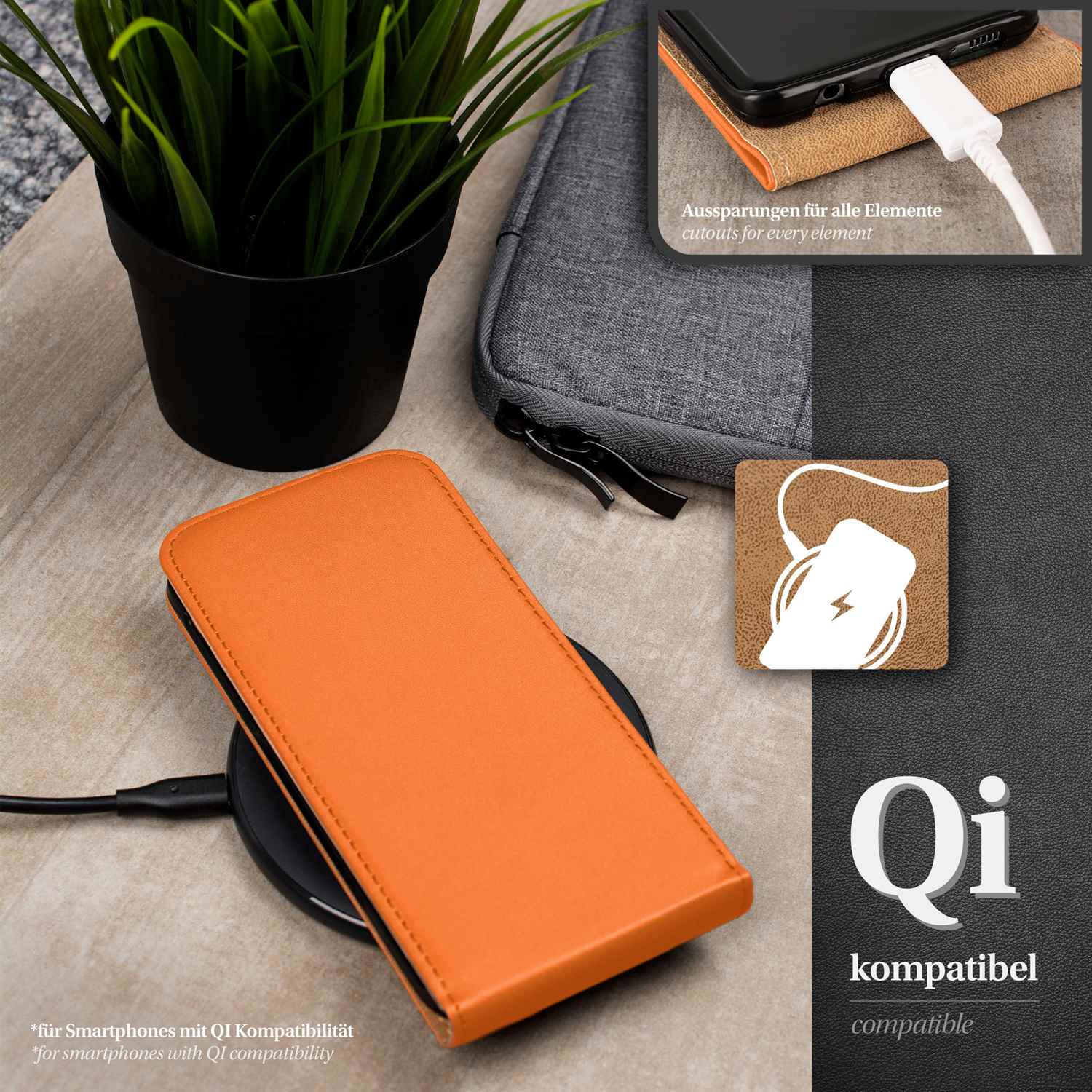 moex Flip Case iPhone 6s Klapphülle Leder Optik – Weiteres Produktbild 6 moex Flip Case iPhone 6s Klapphülle Leder Optik – Weiteres Produktbild 6