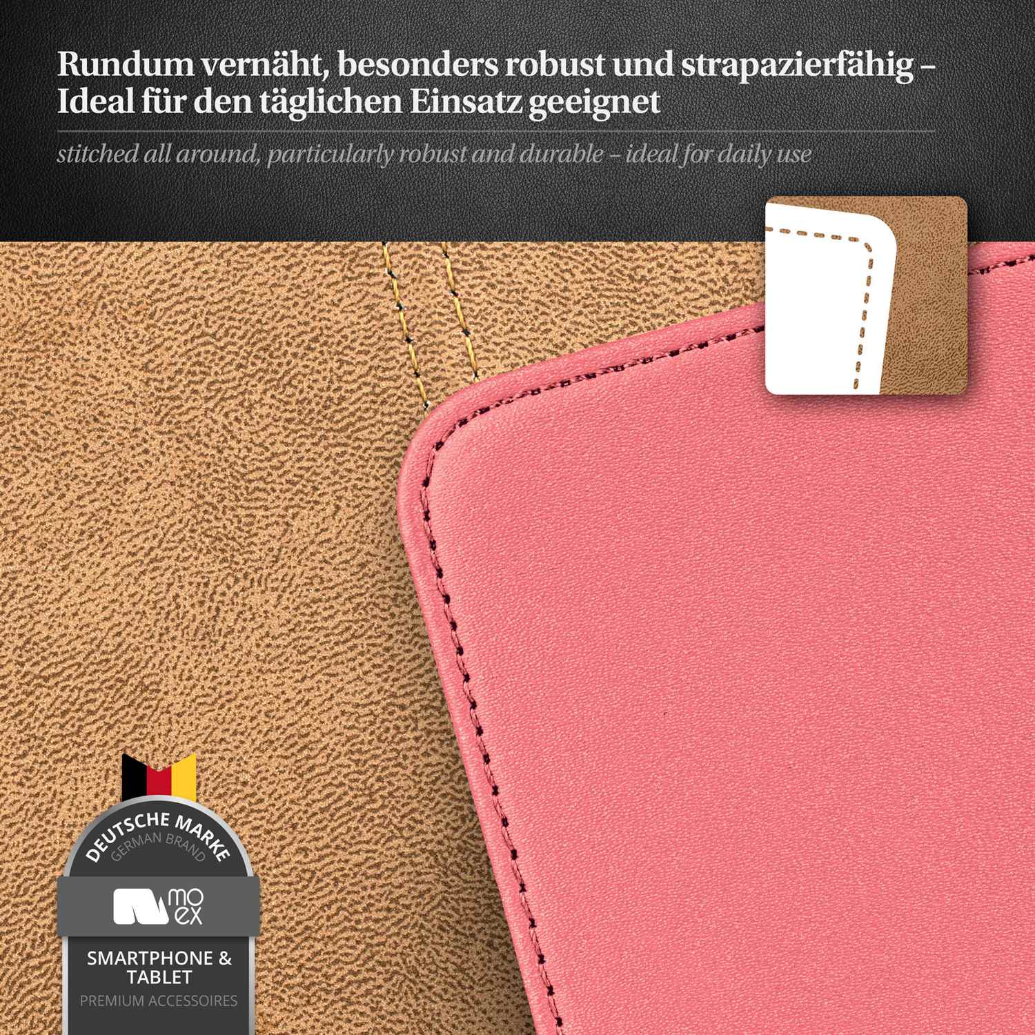 moex Flip Case iPhone 6s Klapphülle Leder Optik – Weiteres Produktbild 5 moex Flip Case iPhone 6s Klapphülle Leder Optik – Weiteres Produktbild 5