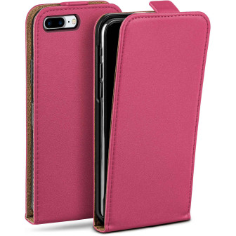 moex Flip Case iPhone 8 Plus Klapphülle Leder Optik – Berry-Fuchsia moex Flip Case iPhone 8 Plus Klapphülle Leder Optik – Berry-Fuchsia