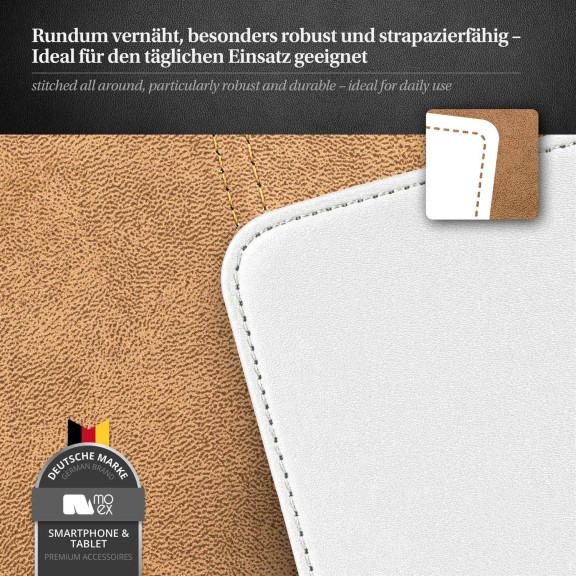 moex Flip Case iPhone 8 Plus Klapphülle Leder Optik – Weiteres Produktbild 5 moex Flip Case iPhone 8 Plus Klapphülle Leder Optik – Weiteres Produktbild 5