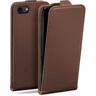 moex Flip Case iPhone SE (2022) Klapphülle Leder Optik – Oxide-Brown moex Flip Case iPhone SE (2022) Klapphülle Leder Optik – Oxide-Brown
