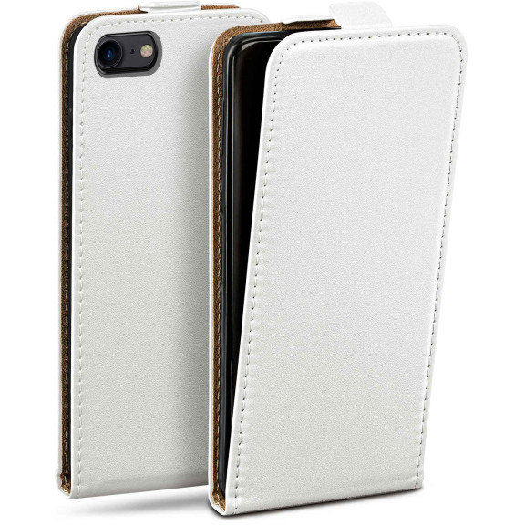 moex Flip Case iPhone SE (2022) Klapphülle Leder Optik – Weiteres Produktbild 1 moex Flip Case iPhone SE (2022) Klapphülle Leder Optik – Weiteres Produktbild 1