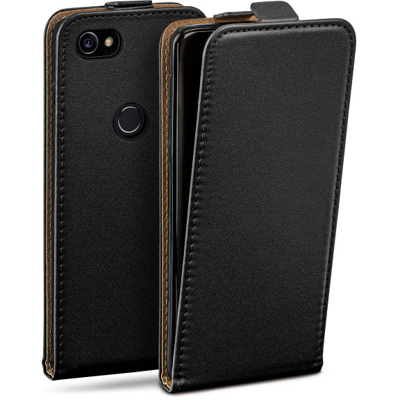 moex Flip Case Google Pixel 2 XL Klapphülle Leder Optik – Weiteres Produktbild 1