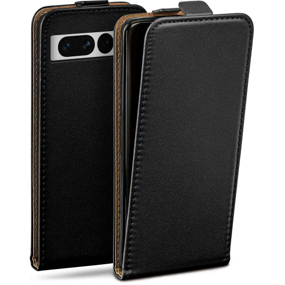 moex Flip Case Google Pixel 7 Pro Klapphülle Leder Optik – Weiteres Produktbild 1
